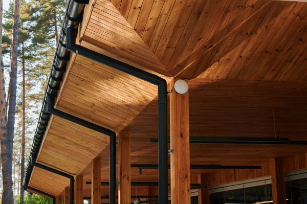 Porch Gutter Installation in Peyton