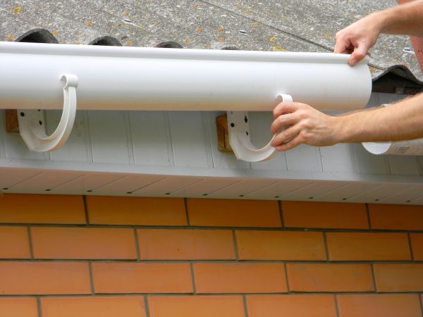 Half Round Gutter Installation in Peyton