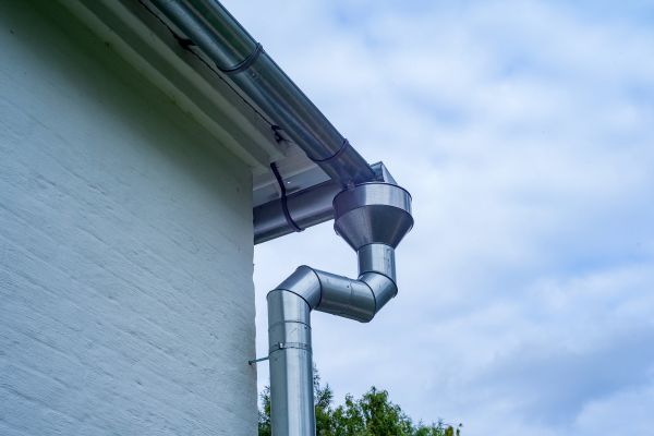 Metal Downspout Replacement in Peyton