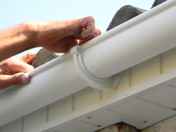 Plastic Gutter Repair in Peyton